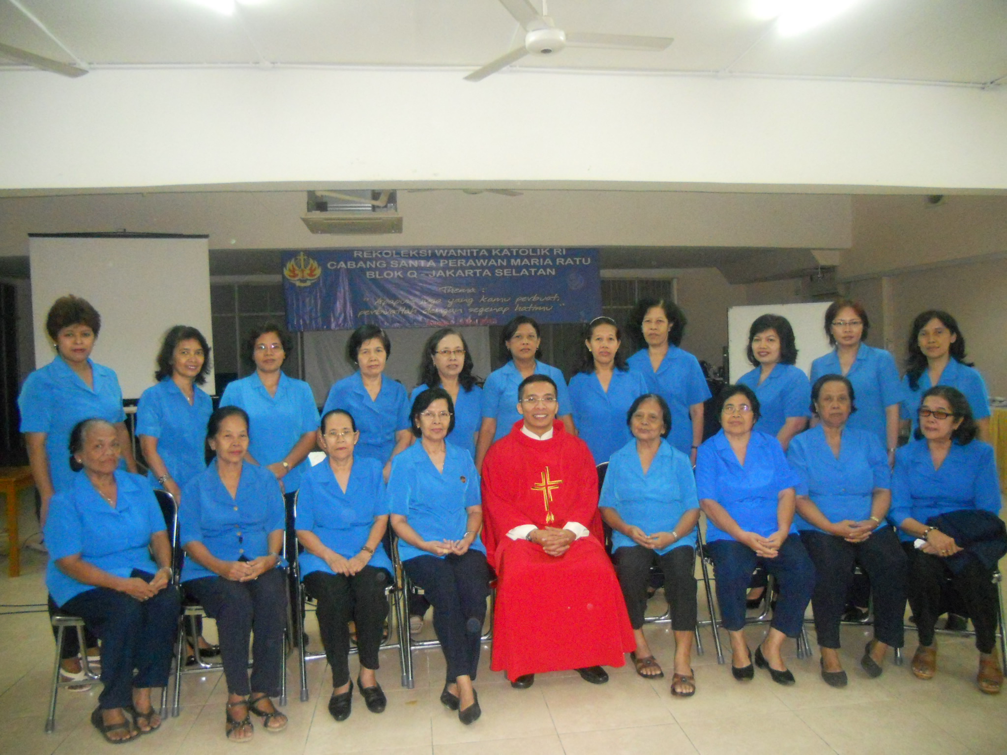 Rekoleksi Wanita Katolik RI Cabang St. Perawan Maria Ratu Blok Q