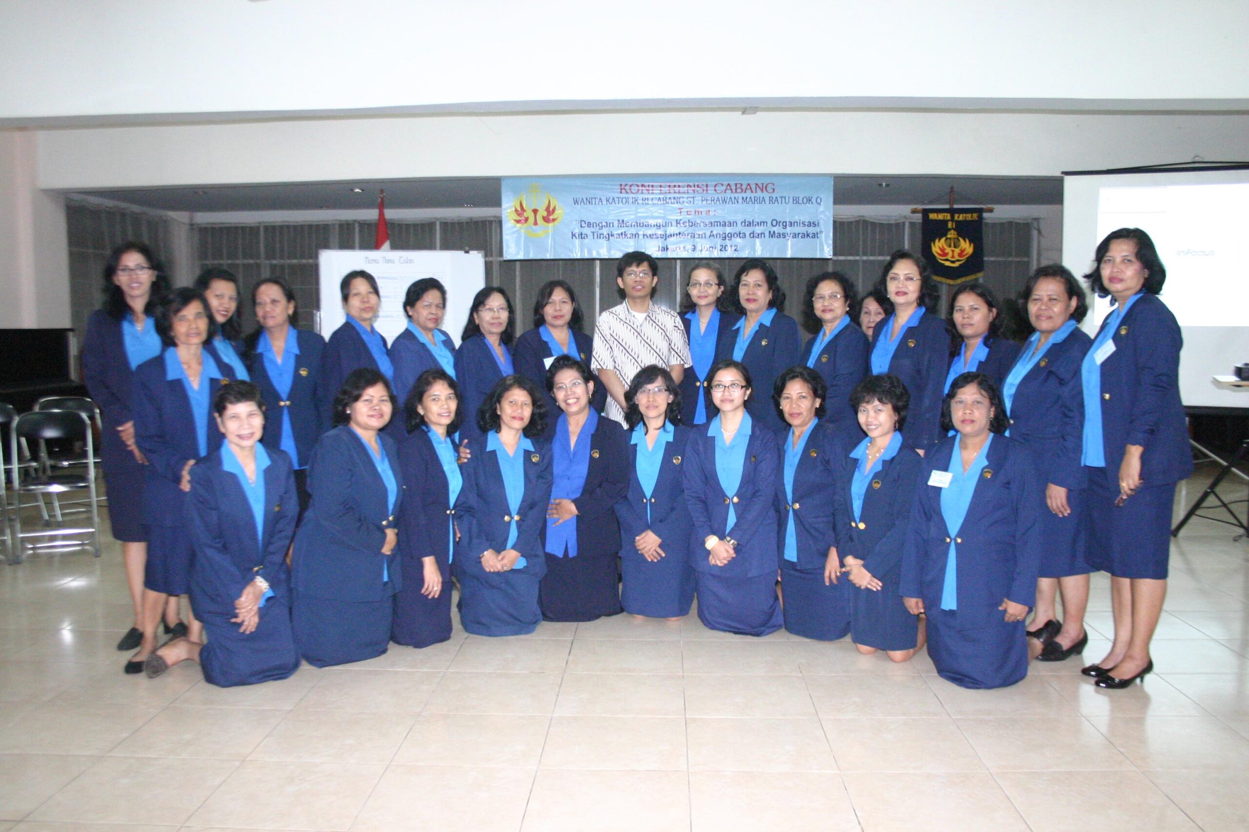 Konferensi Cabang Wanita Katolik RI Cabang St. Perawan Maria Ratu Blok Q Tahun 2012