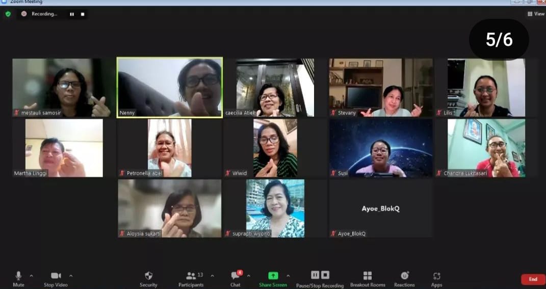 RAPAT KOORDINASI ANTAR RANTING