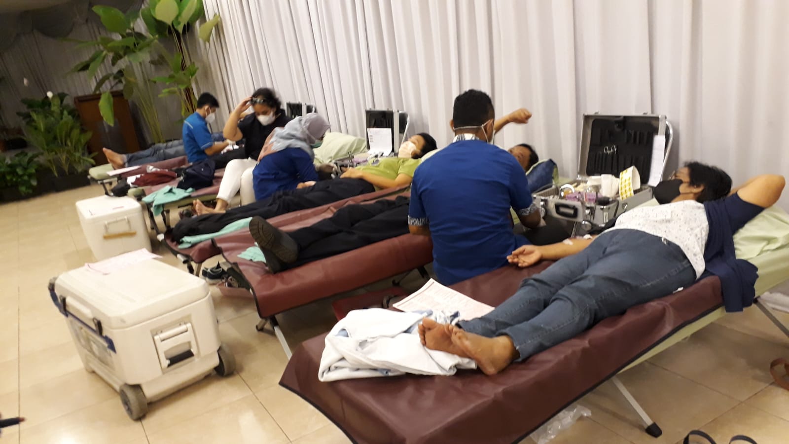 WKRI SPMR bekerjasama dengan Sie Kesehatan SPMR telah melaksanakan kegiatan kemanusiaan yaitu Donor Darah