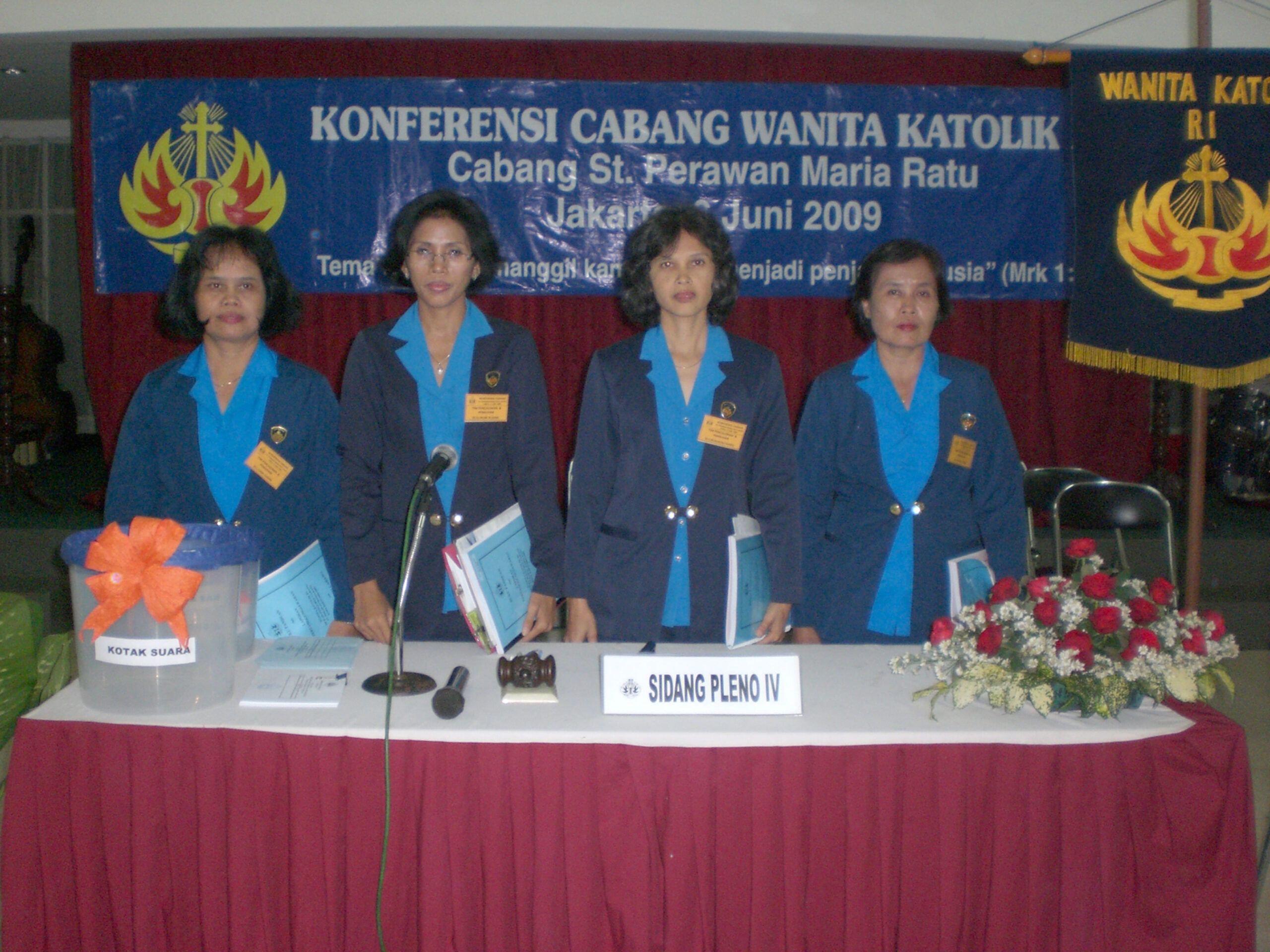 Konferensi Cabang WKRI Santa Perawan Maria Ratu Blok Q