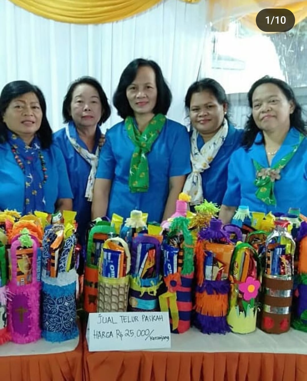 Penjualan Telur Paskah 2019