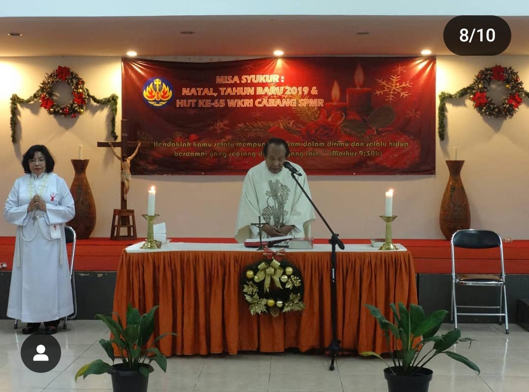 Natal,  Tahun Baru dan HUT 65 WKRI CAB SPMR