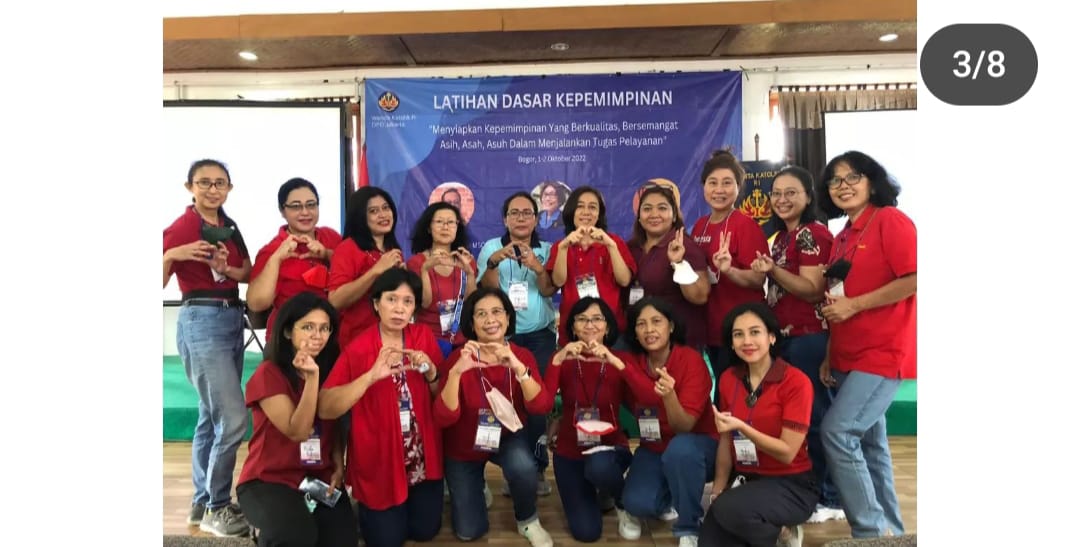 Mengikuti Latihan Dasar Kepemimpinan yg diadakan di Villa Bukit Pinus, Pancawati oleh DPD Jakarta.