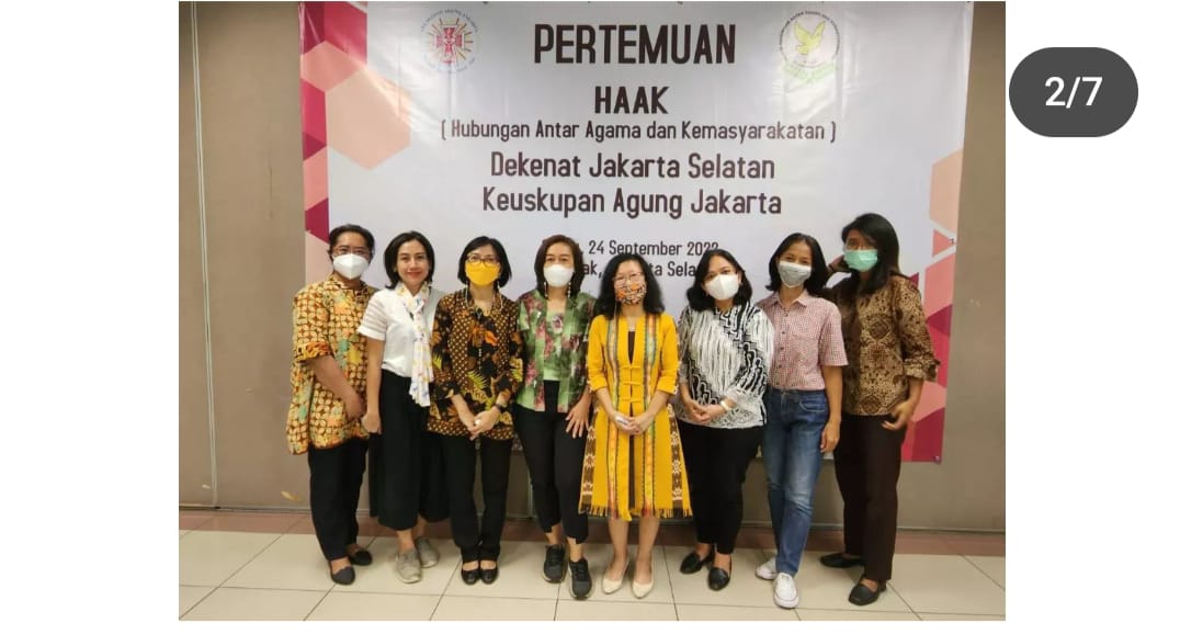 Pertemuan HAAK Dekenat Selatan KAJ 2022