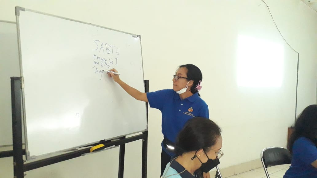 Rapat Pengurus Cabang Santa Perawan Maria Ratu Blok Q