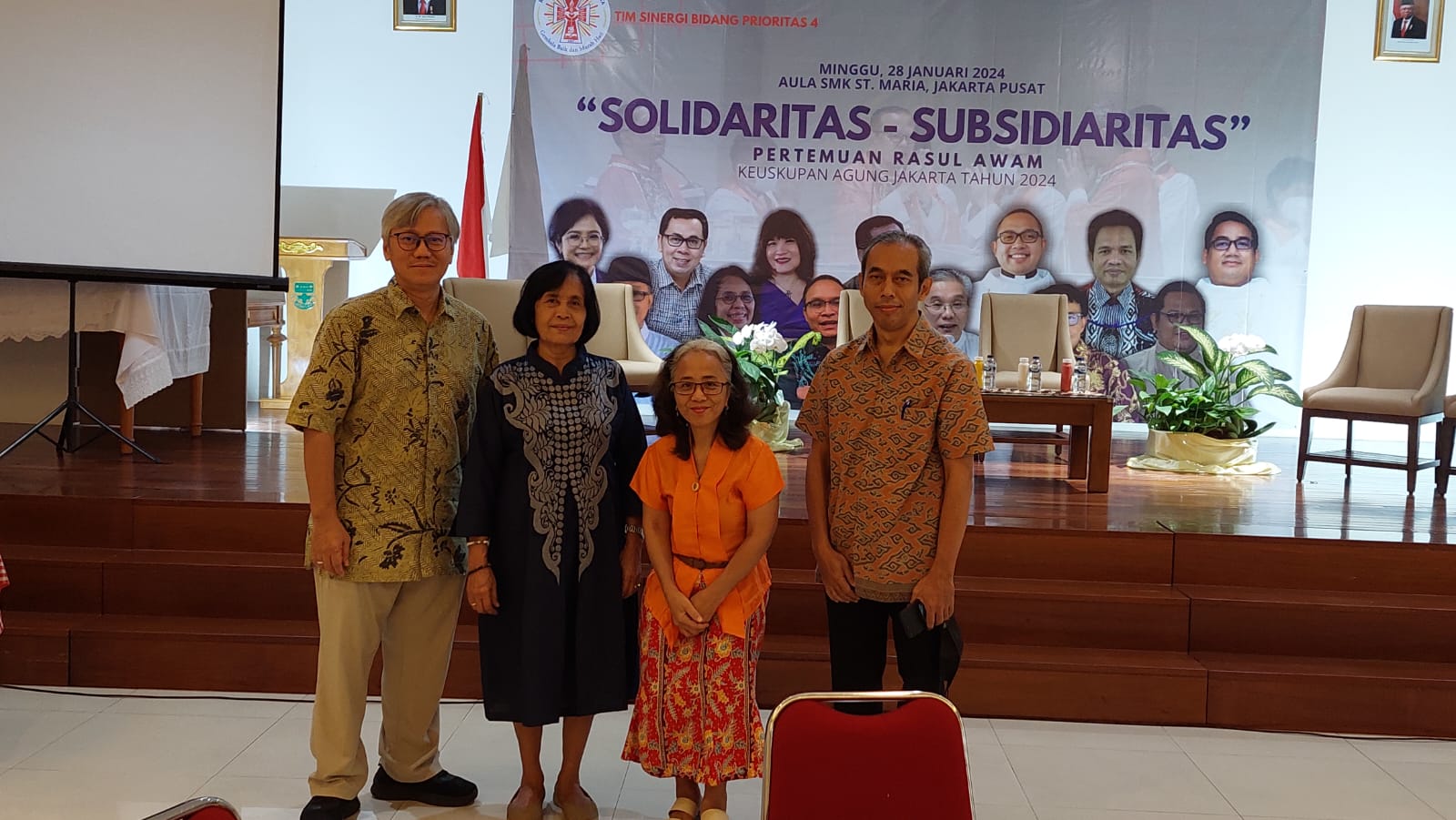 ”Solidaritas Subsidiaritas”(“Temu Rasul Awam KAJ 2024”)