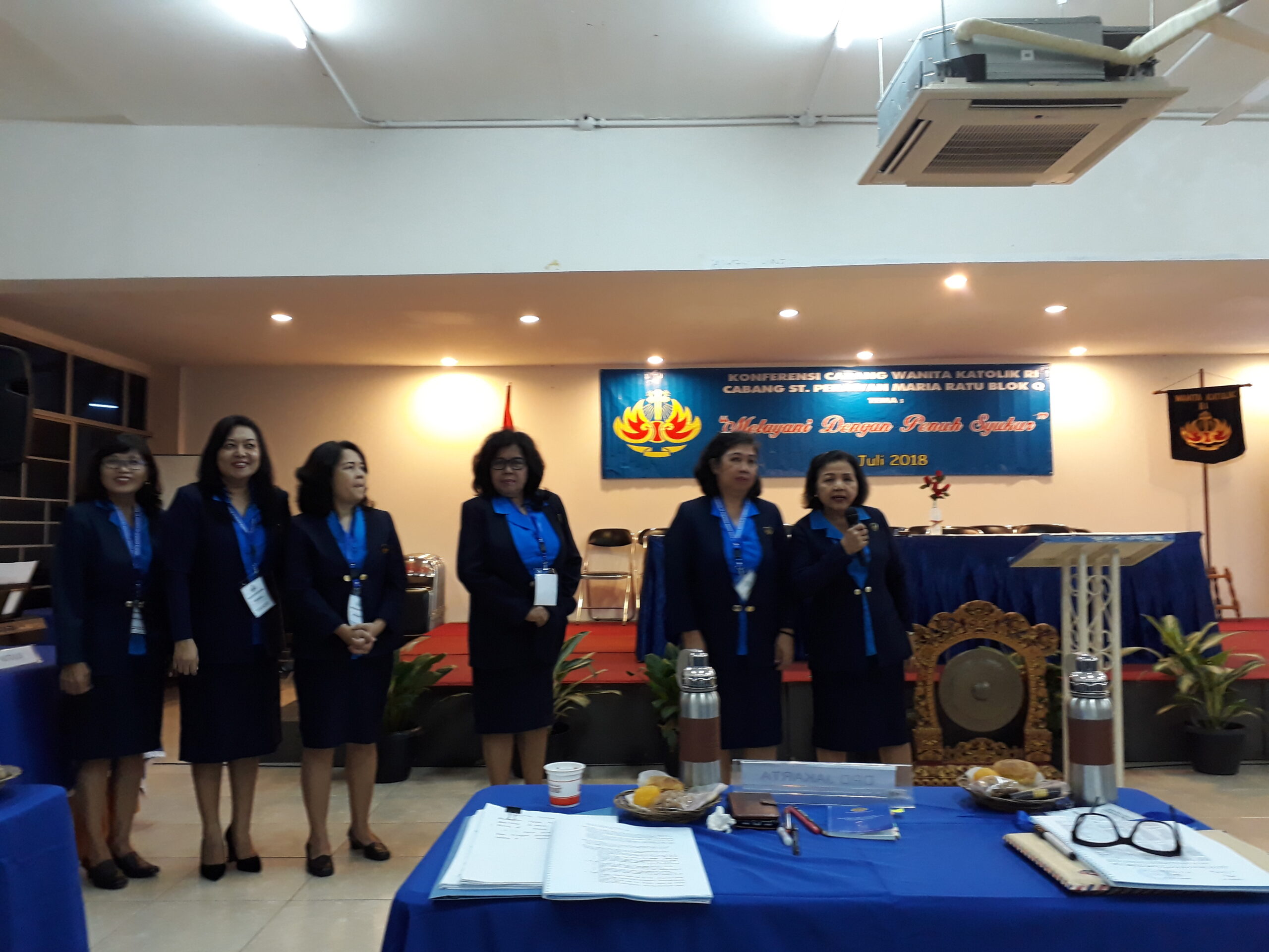 Konferensi Cabang                          WKRI SPMR Blok Q