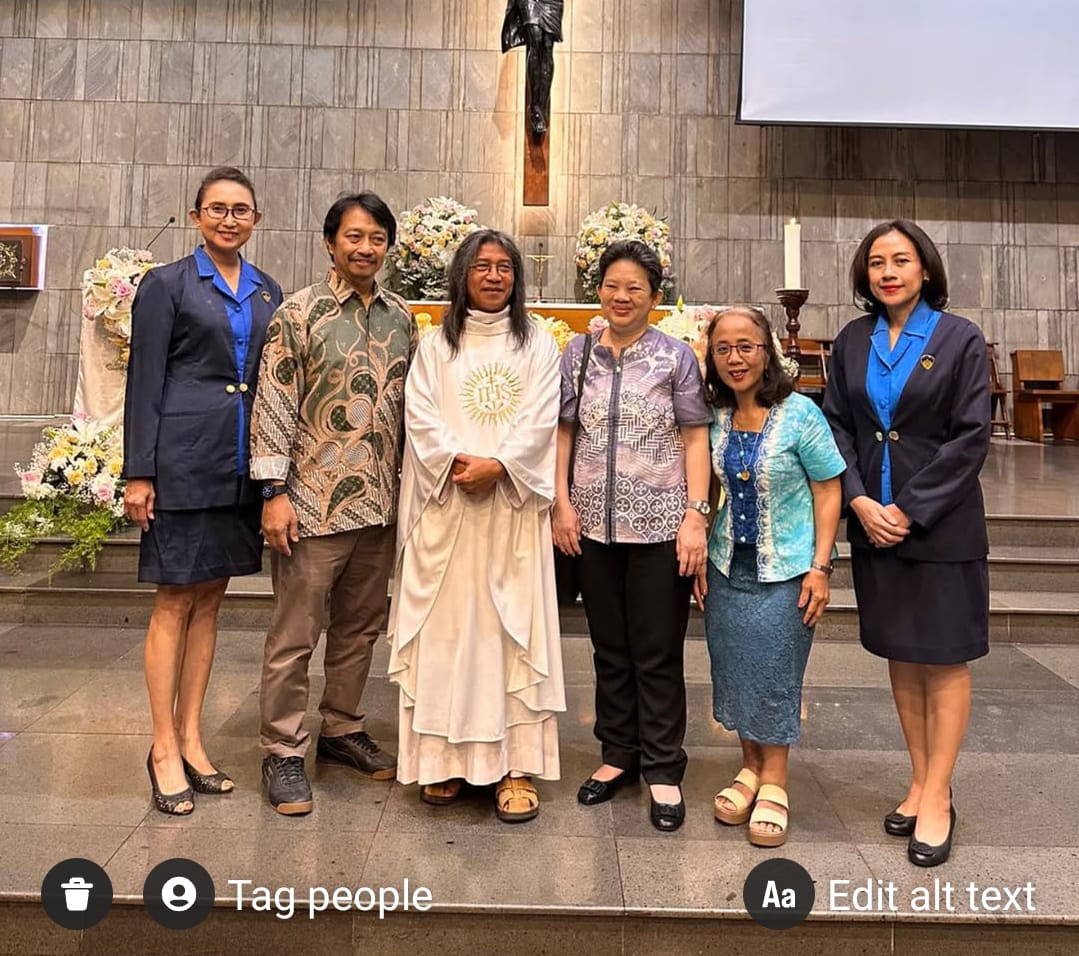 Misa Pelantikan Dewan Paroki Pleno periode 2024-2027