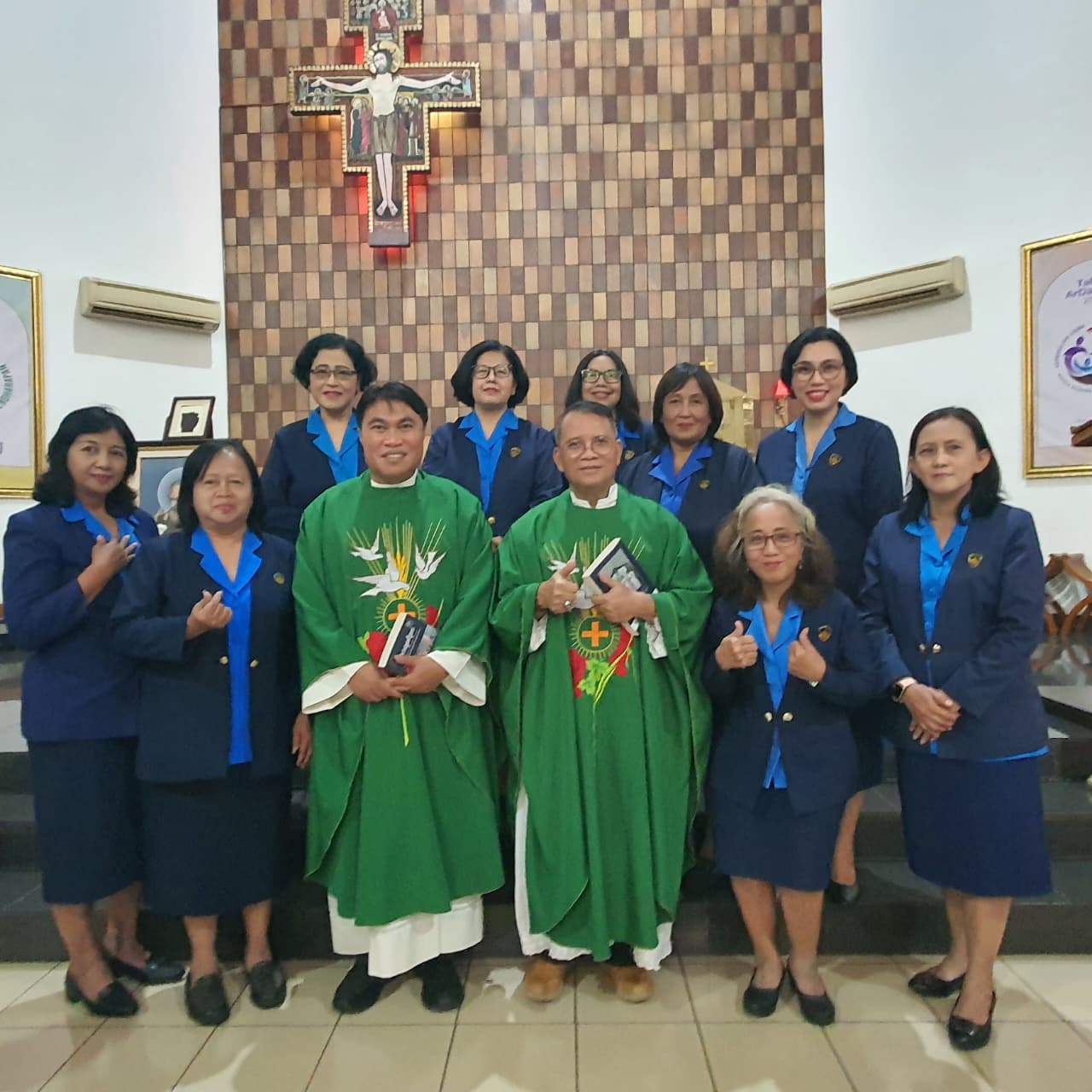 Menghadiri Pelantikan Pengurus Cabang St.Fransiskus Asisi Tebet